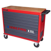 Takım Dolabı Ahşap Üst Tablalı XXL