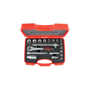 3/8” Altı Köşe Lokma Anahtar Takımı (19 parça, mm)