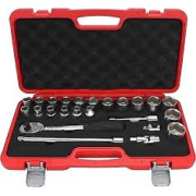 1/2” Altı Köşe Lokma Anahtar Takımı (24 Parça, mm)