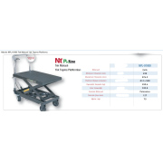 TEK MAKASLI YÜK TAŞIMA PLARTFORMU 500 KG NPL 91000