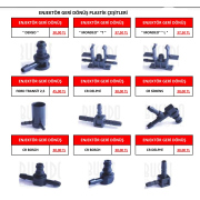 ENJEKTÖR GERİ DÖNÜŞ PLASTİK PARÇALARI