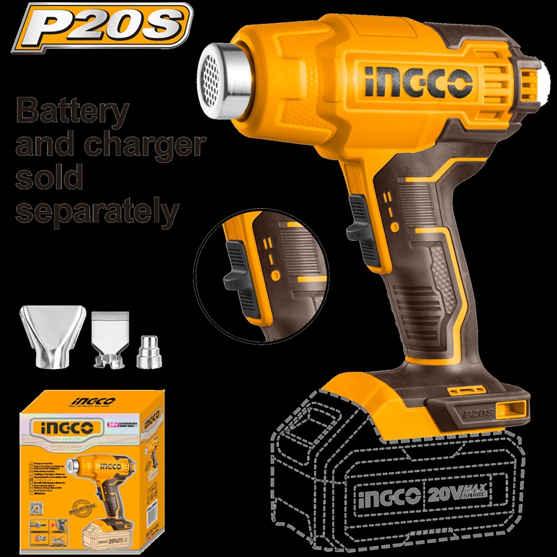 Li-ion Akülü Sıcak Hava Tabancası