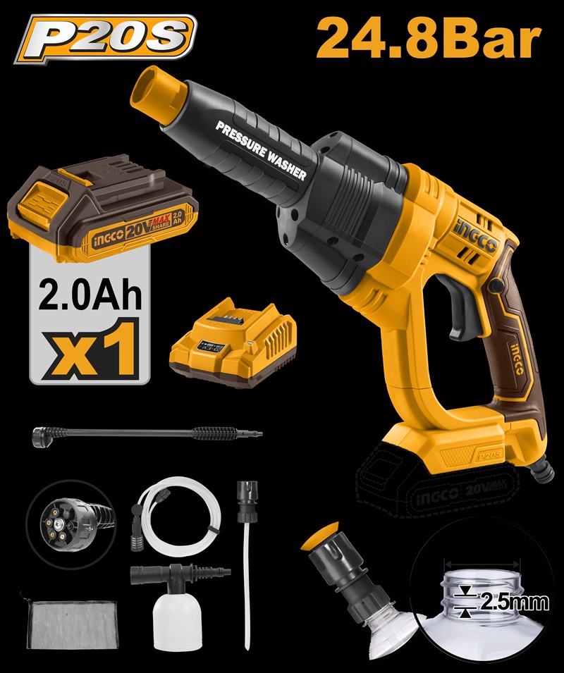 Li-ion Akülü Araç Yıkama1448