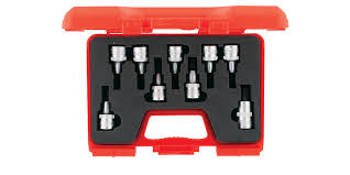 1/2” Lokmalı Torx® Uç Takımı (60 mm, 9 parça)