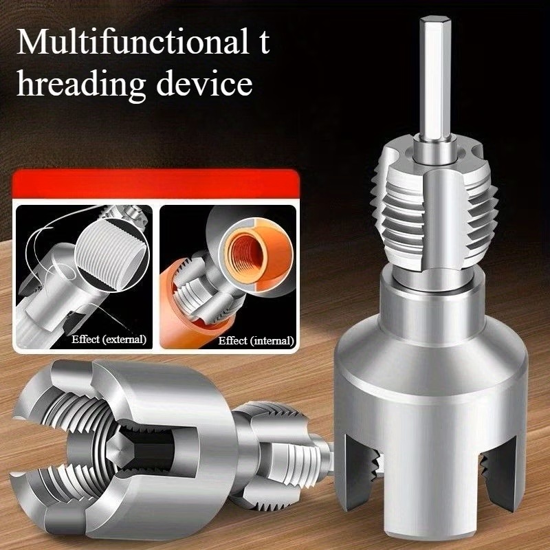 plastik borı klavuz ve pafta takımı 1/2  20 lik