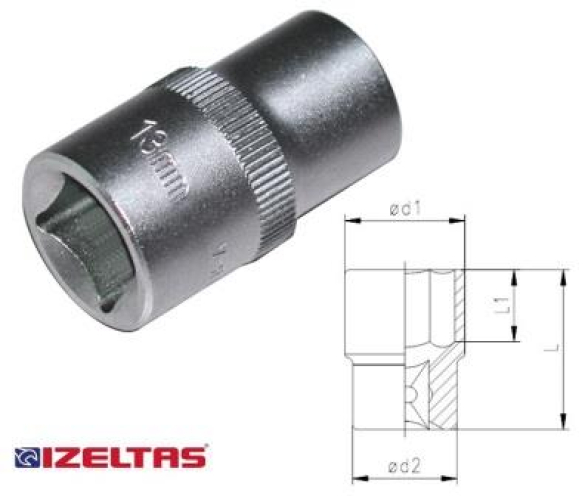 1/2 arkalı lokma anahtar