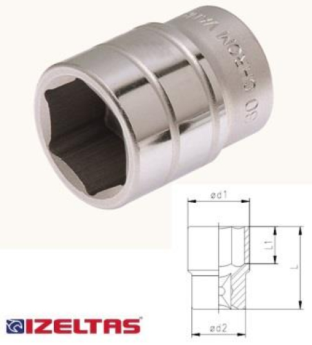 3/4 arkalı ağır lokma altıköşe